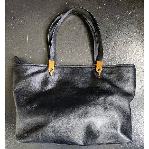 Marc By Marc Jacobs Black Leather Ligero East West Tote Black - Picture 7 of 16